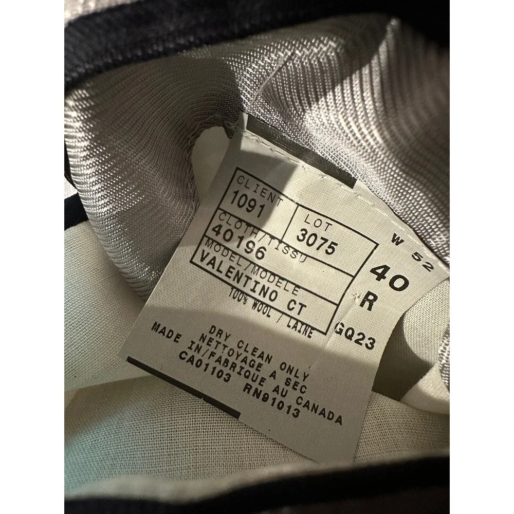 Jack Victor Blazer 40R Pure Wool Mens Button Suit Coat Jacket & Slacks‎ 34R READ